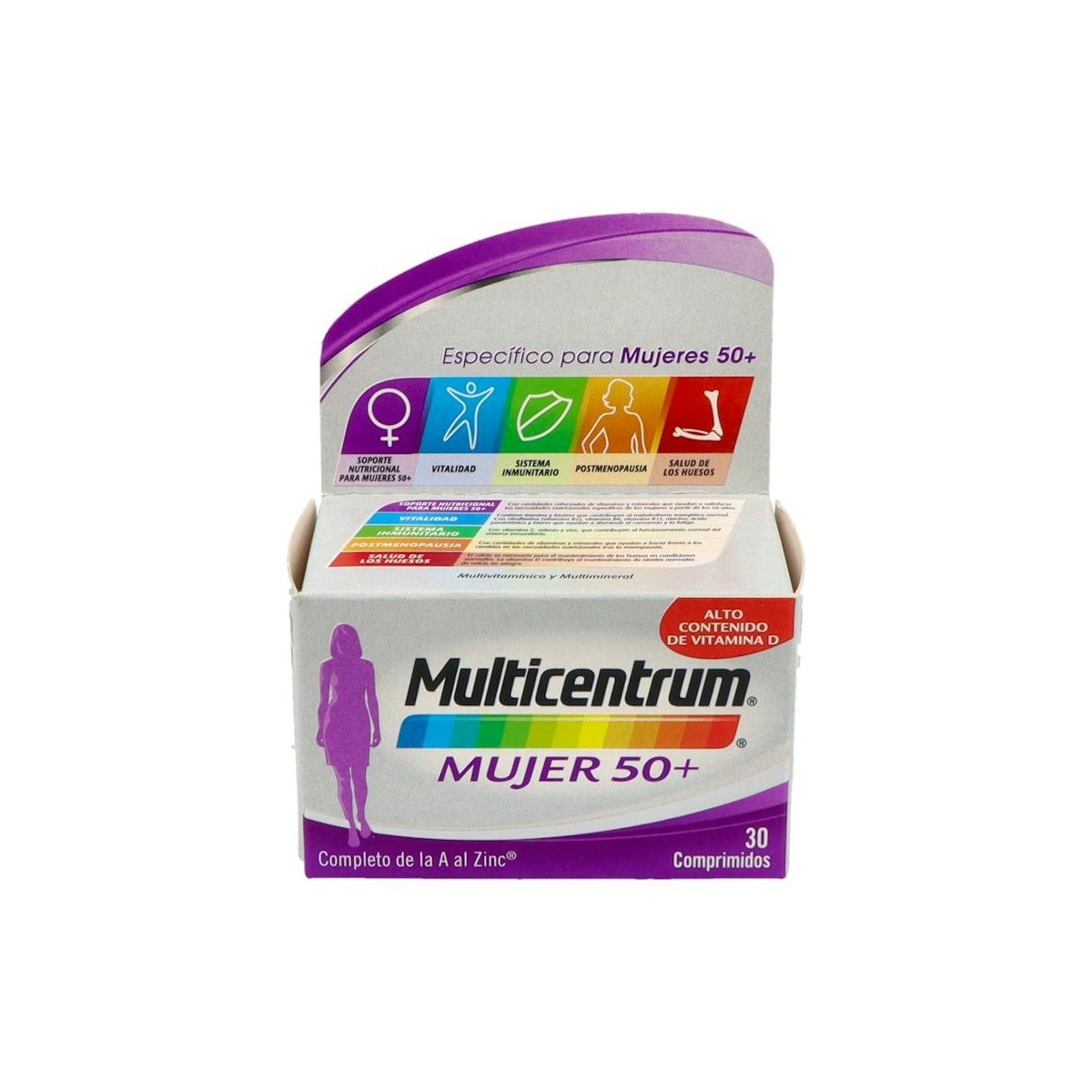 Multicentrum Mujer 50+ 30 Comp