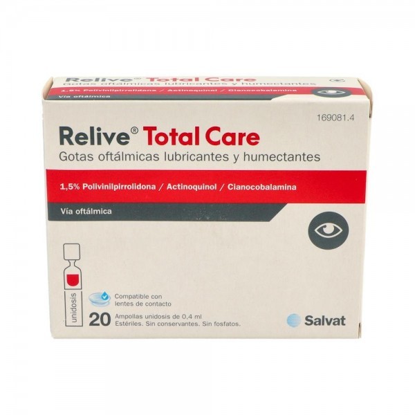 Relive Total Care Gotas Oftal 20 Monodosis