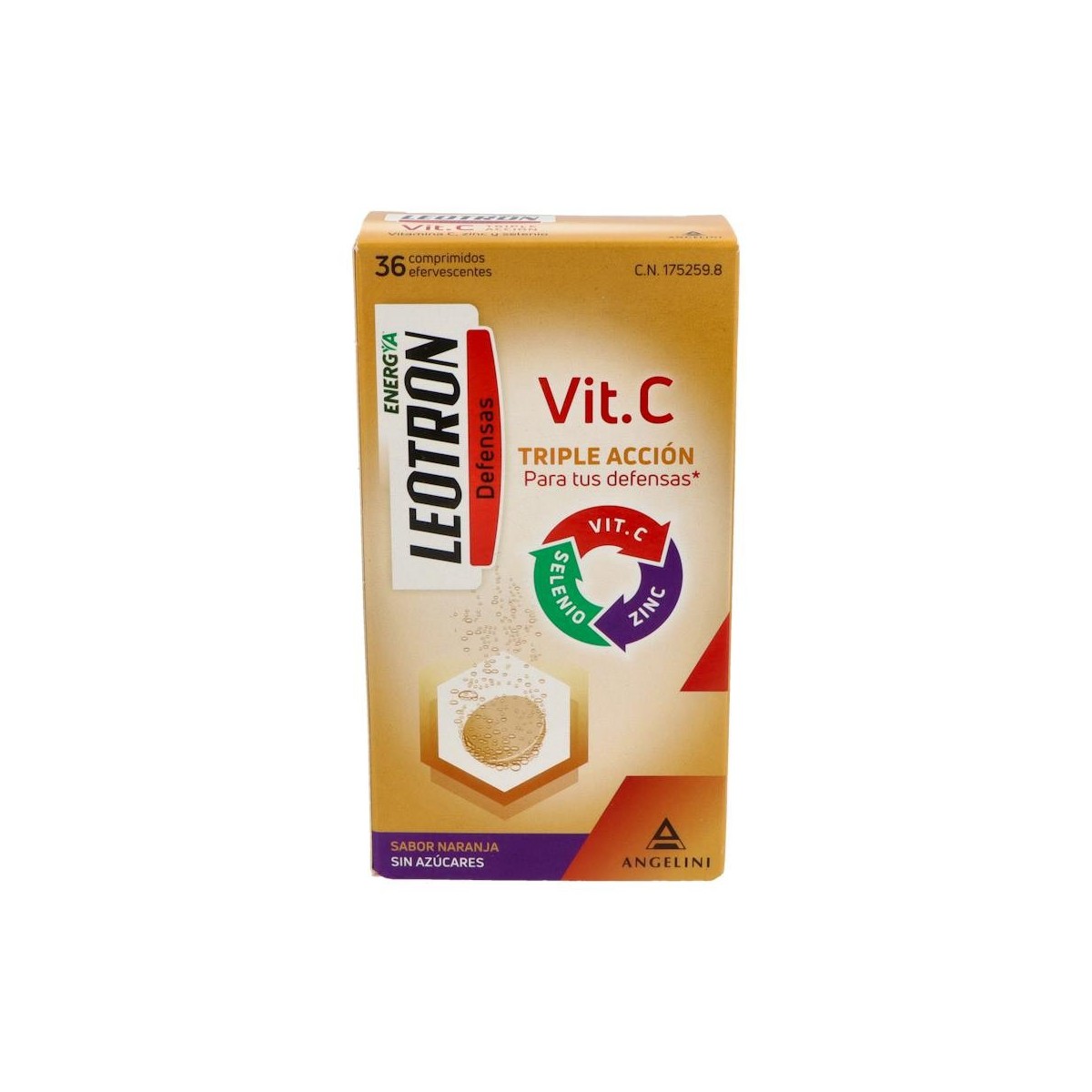 Leotron Vit.C 36 Comp Eferv