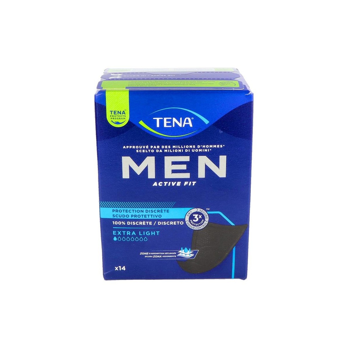 Tena Men Escudo Protector Extra Lig 14U