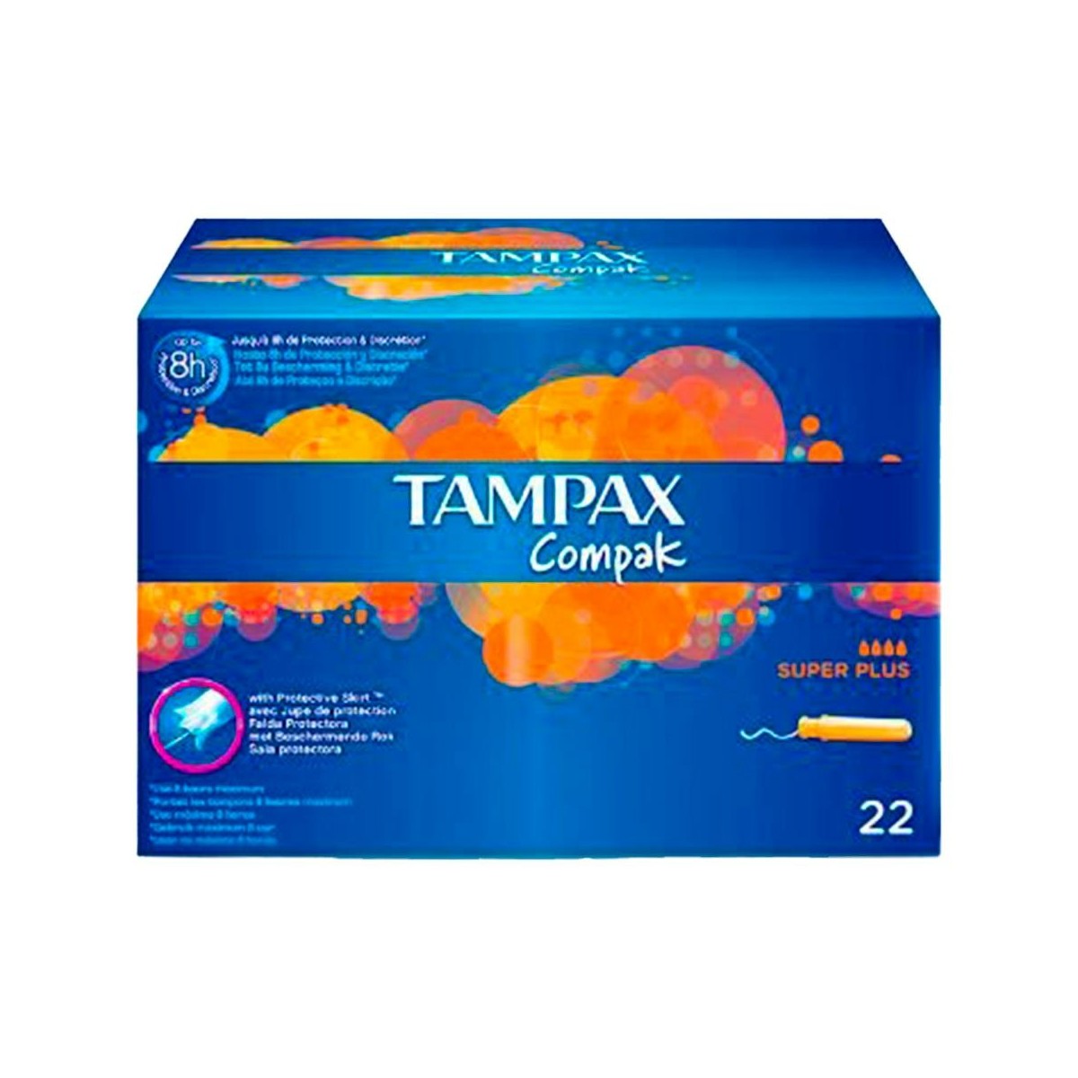 Tampon Tampax Compak Superplus 22 U