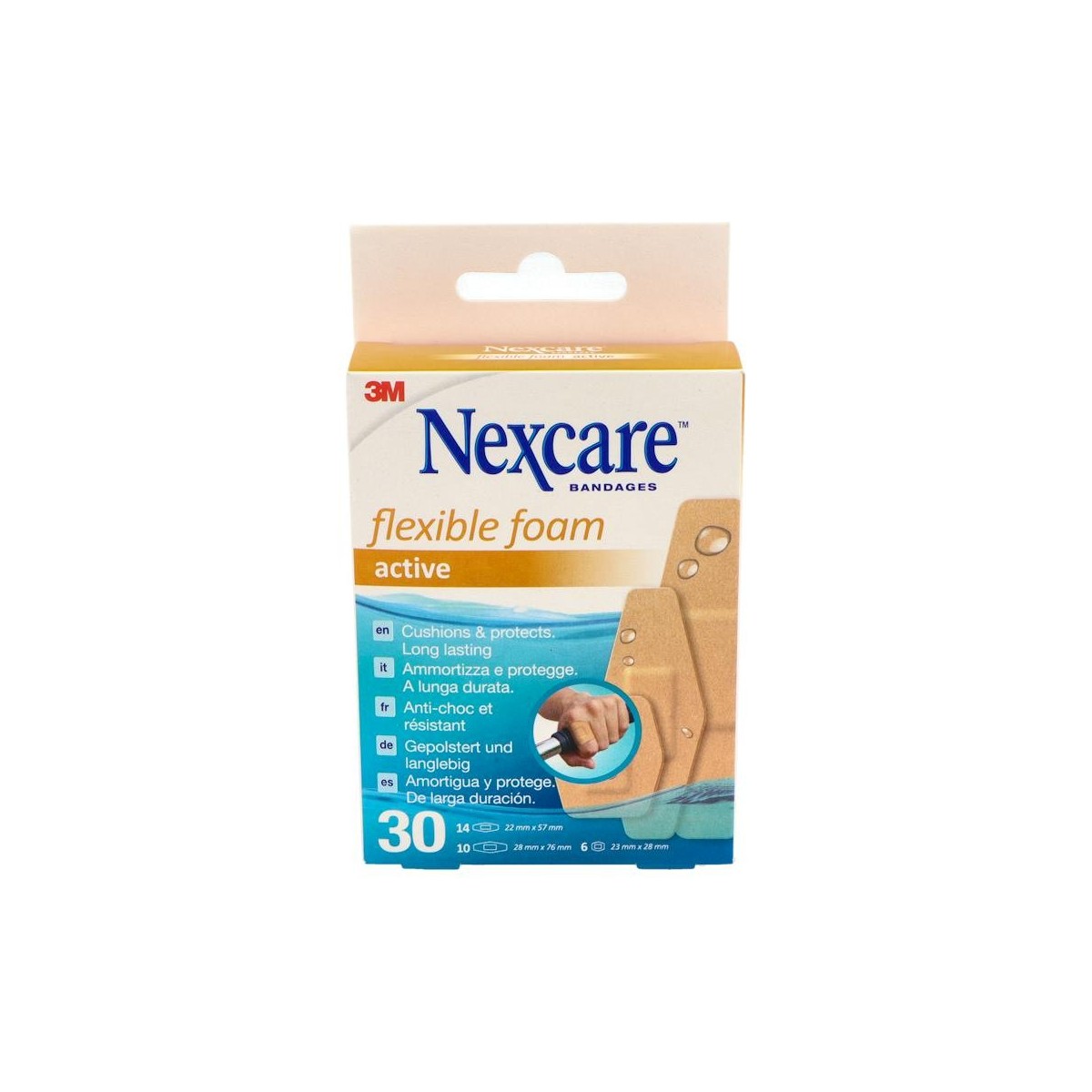 Nexcare Active Aposito Adh Surtido 30U