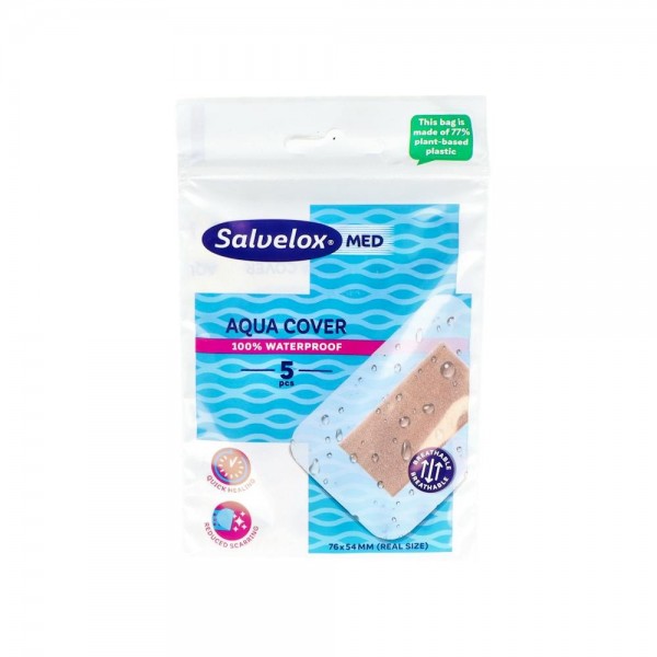 Salvelox Maxi Cover Espec Agua 5U 76X54Mm