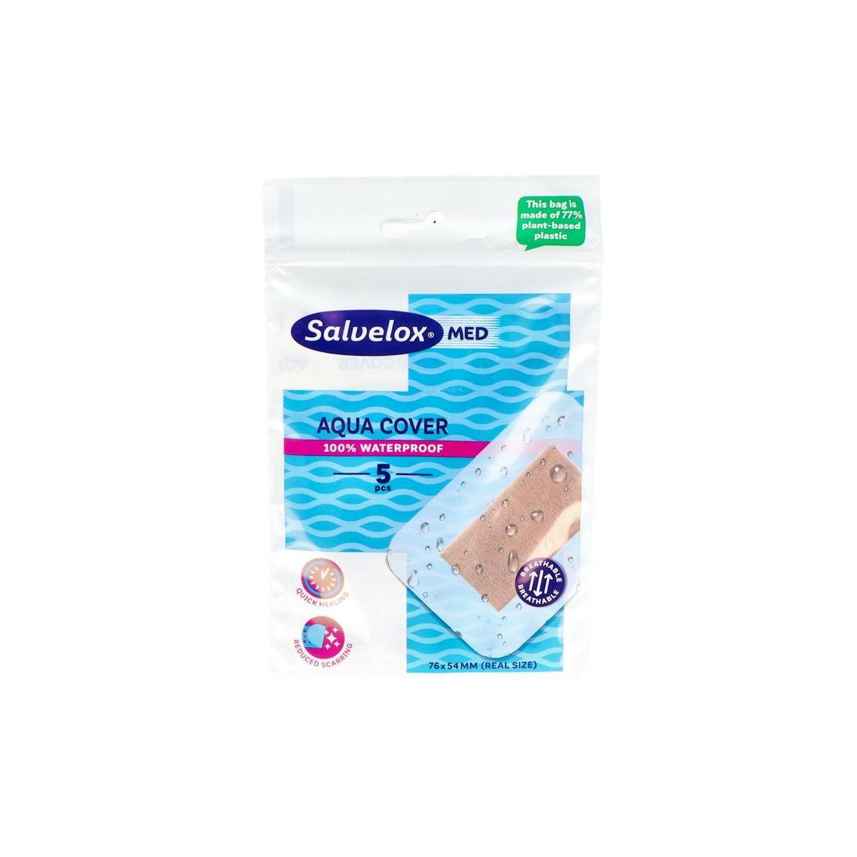 Salvelox Maxi Cover Espec Agua 5U 76X54Mm