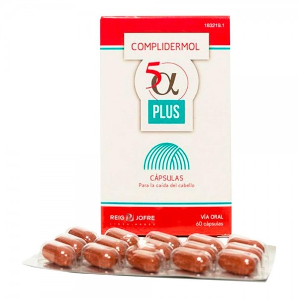 Complidermol 5Alfa Plus 60 Caps