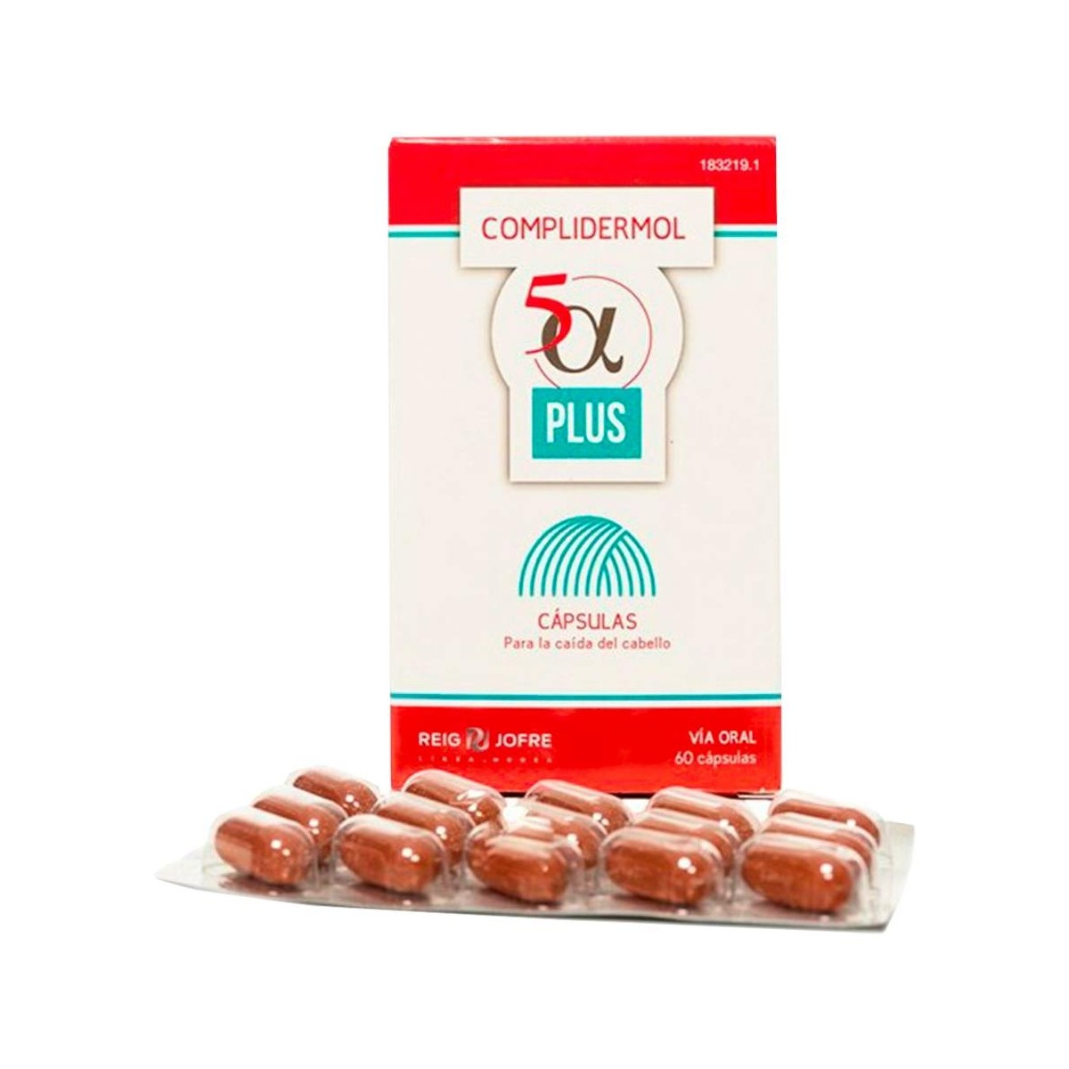 Complidermol 5Alfa Plus 60 Caps