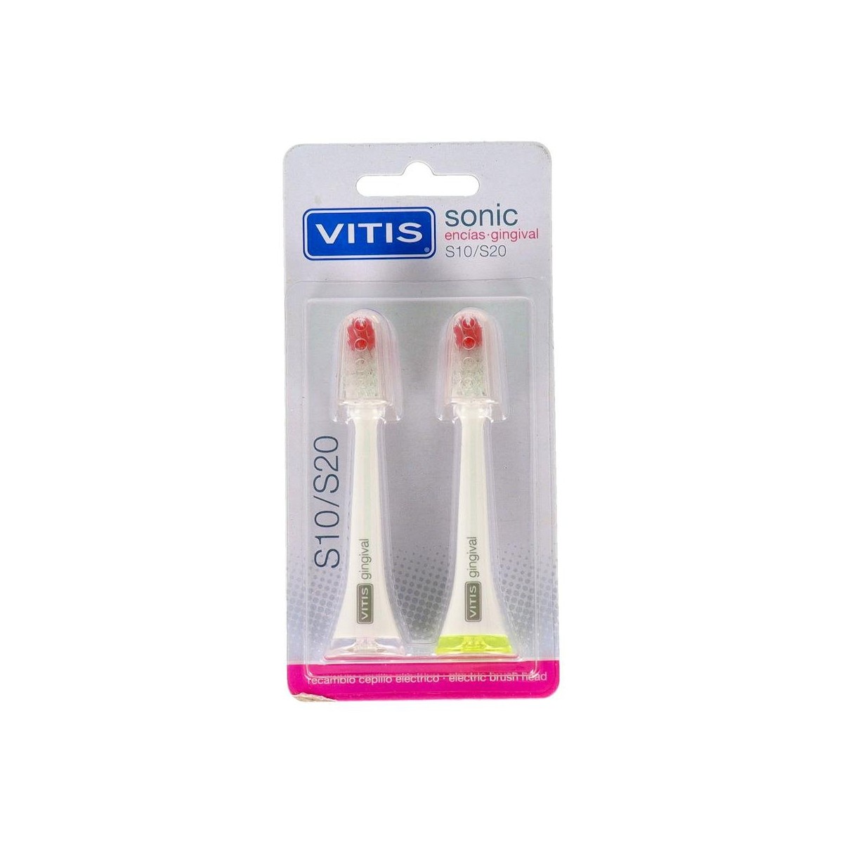 Recambio Cepillo Elec Vitis Sonic S10/S20...