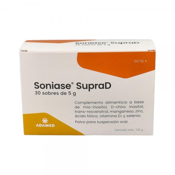 Soniase Supra D 30 Sobres