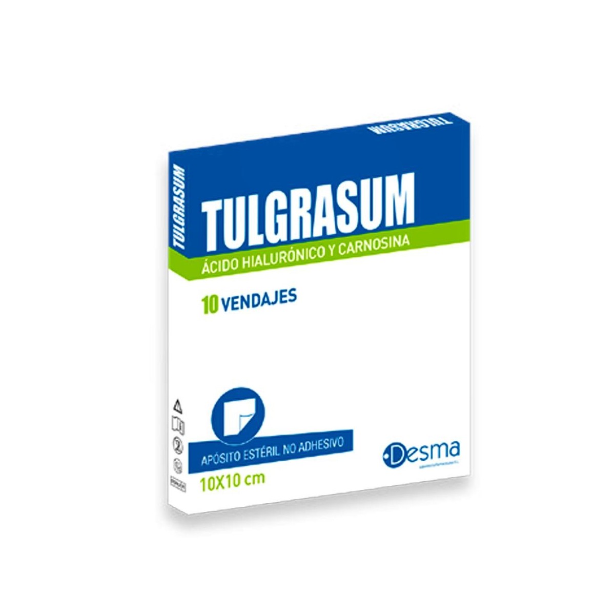 Tulgrasum 10X10 10 Apos Esteril