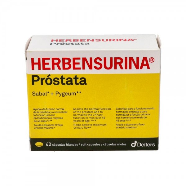 Herbensurina Prostata 60 Capsulas