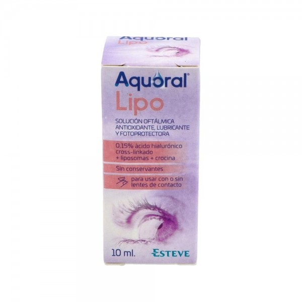 Aquoral Lipo Sol Oftalm Lubricante 10 Ml