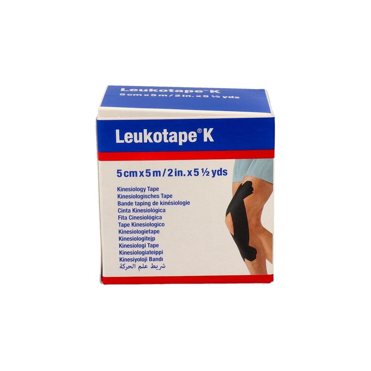 Leukotape-K Cinta Adh 5Mx5Cm Negro