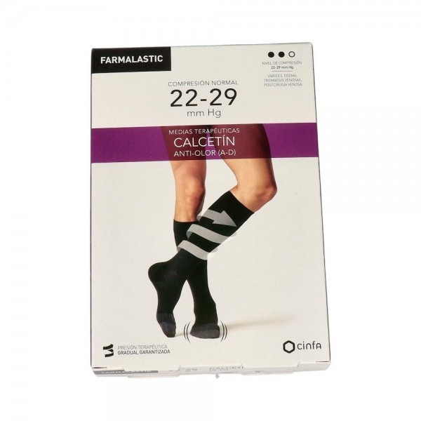 Calcetin Farmalastic Antibacteriano T/G