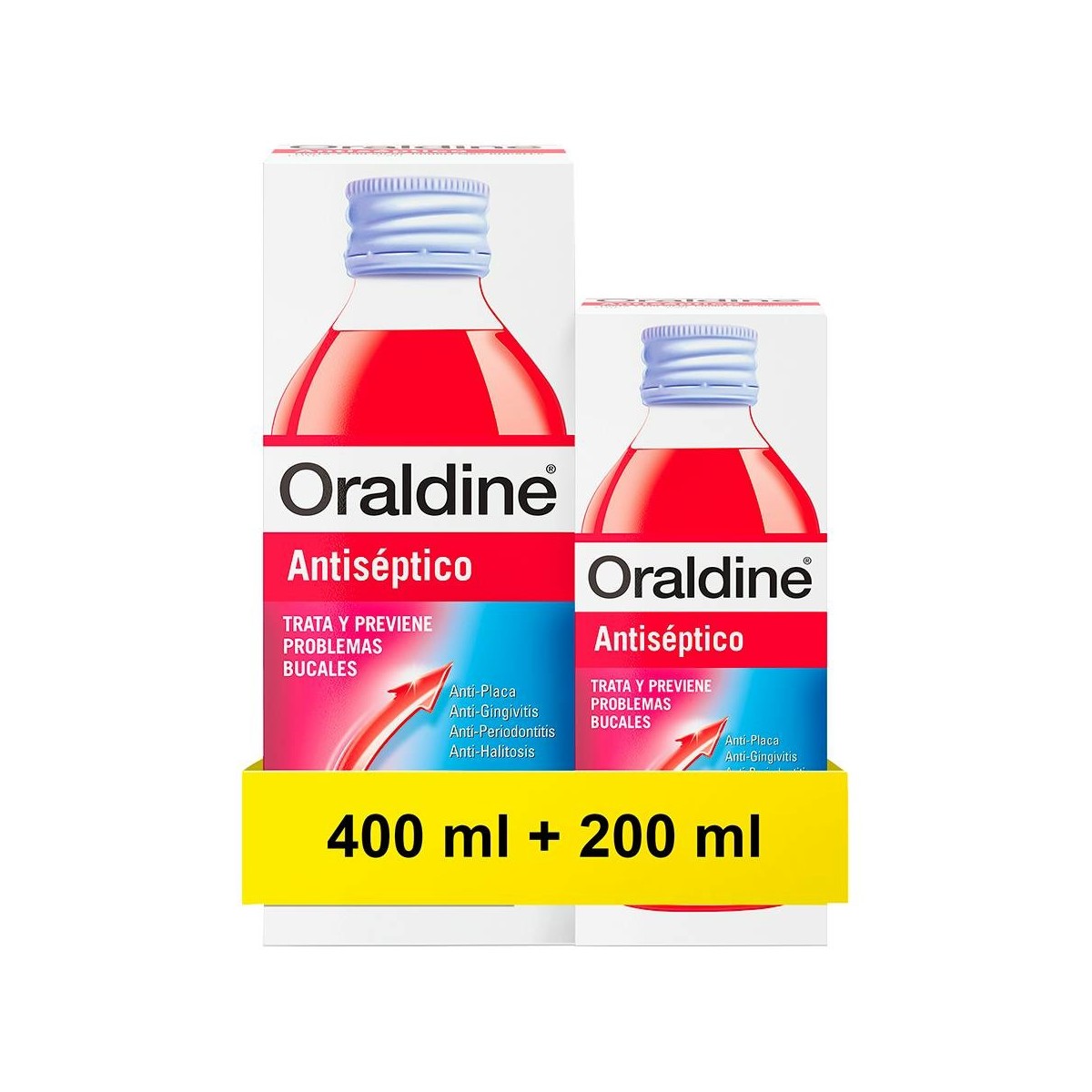 Oraldine Antiseptico Pack 400ml + 200ml