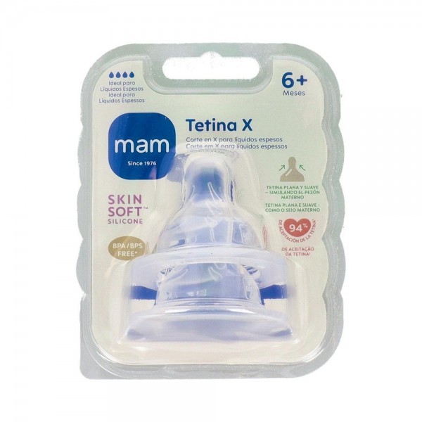 Tetina Mam Ultivent X 6 Meses 2 Ui A105