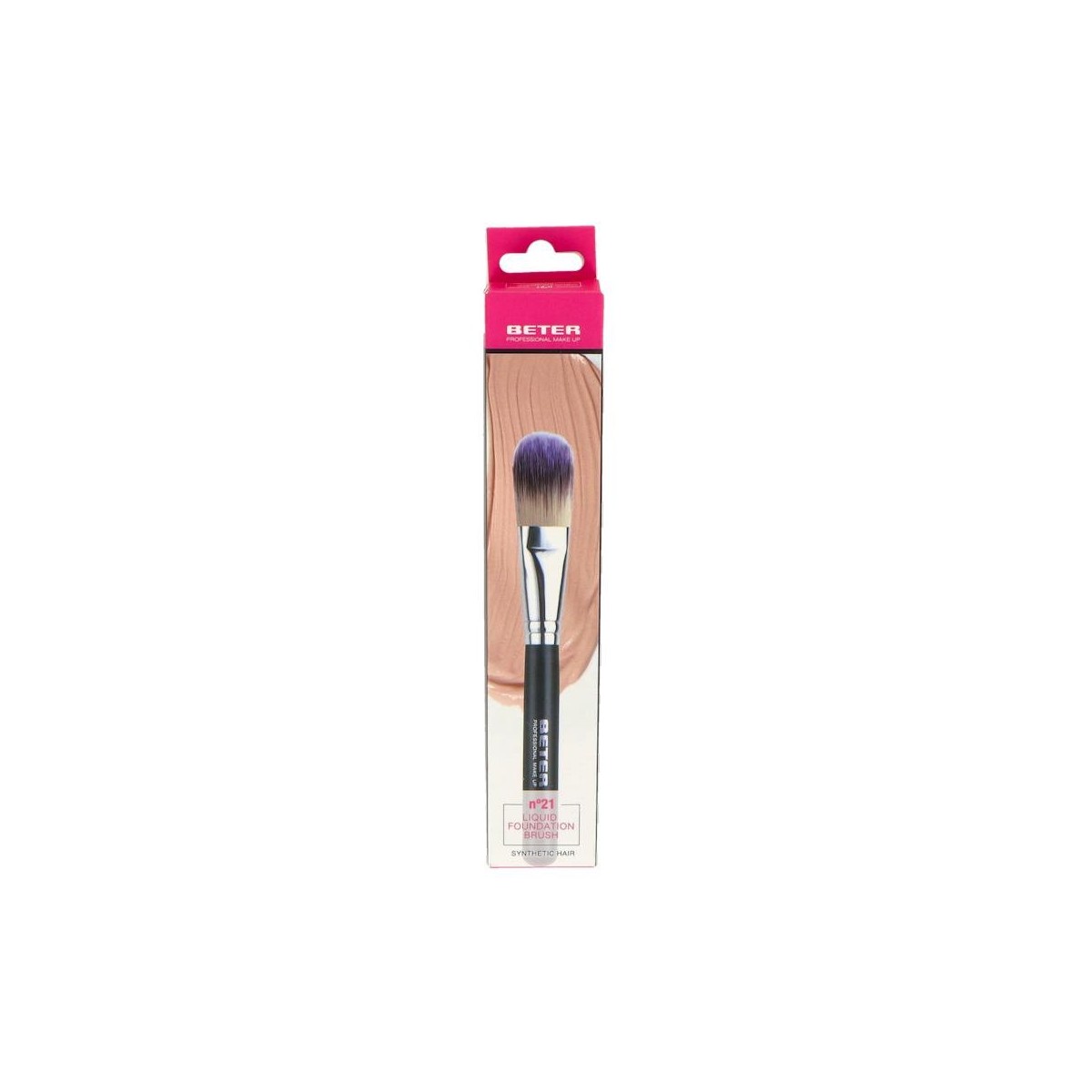 Brocha Beter Liquid Foundation Pelo Sintetico
