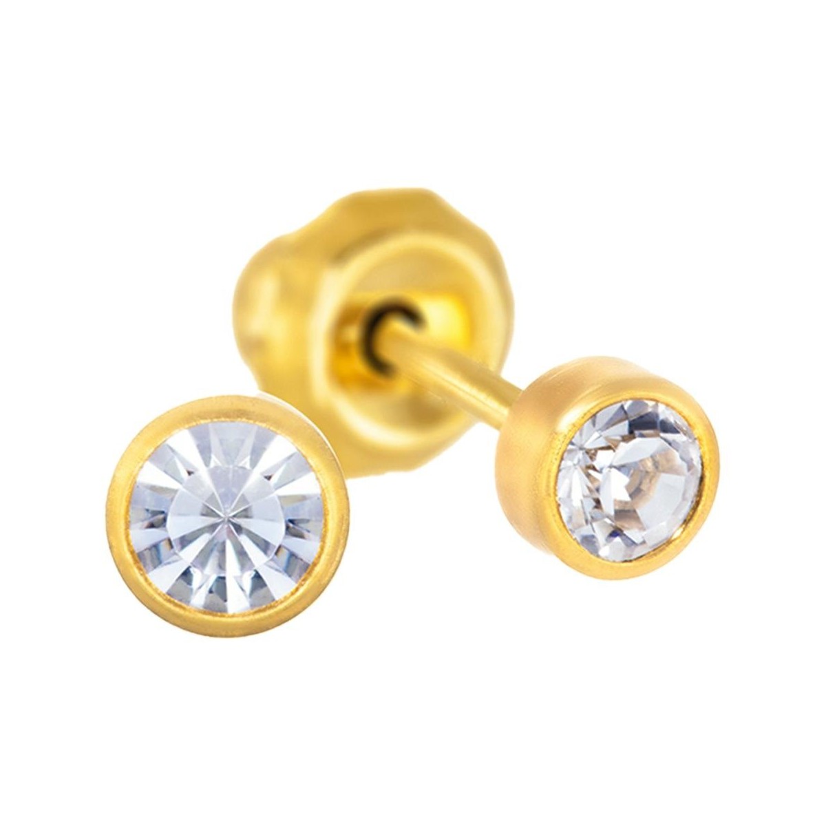Pendiente Prim Inv 41C 24K-Solit Cris 3 Mm 2 U