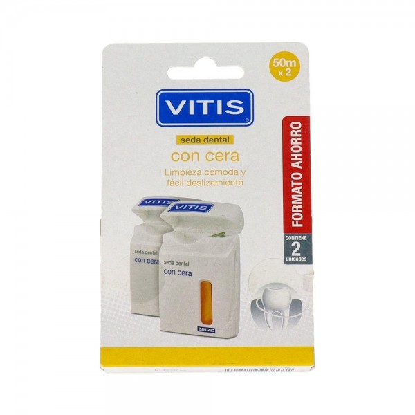 Vitis Seda Dental Dupl Cera 50M 2U