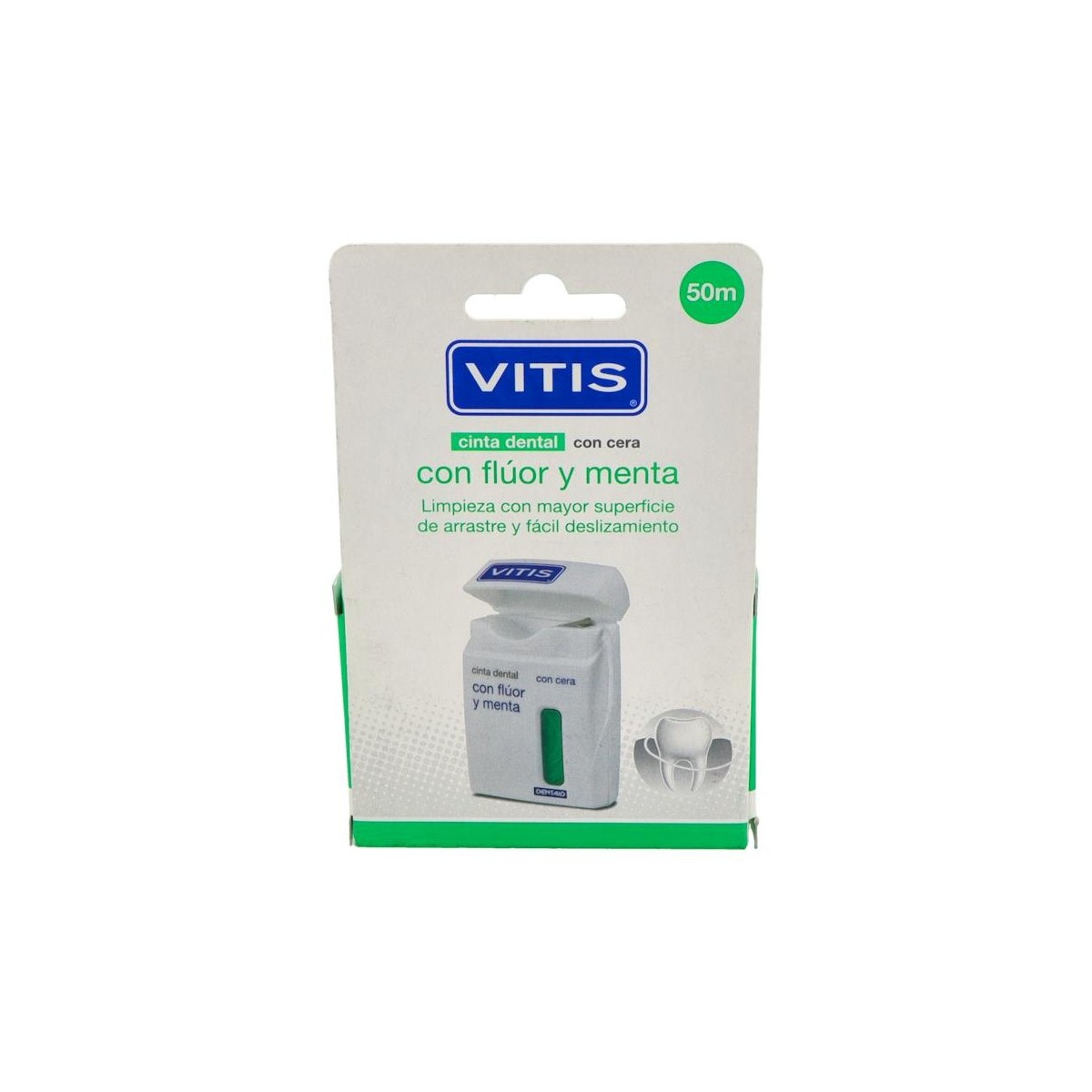 Cinta Dental Vitis Fluor-Menta 50M