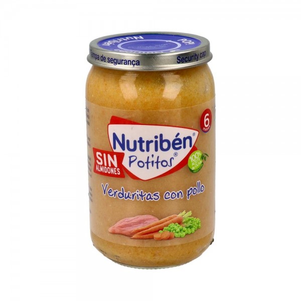 Nutriben Pollo Guisantes Y Zanahoria 235 G