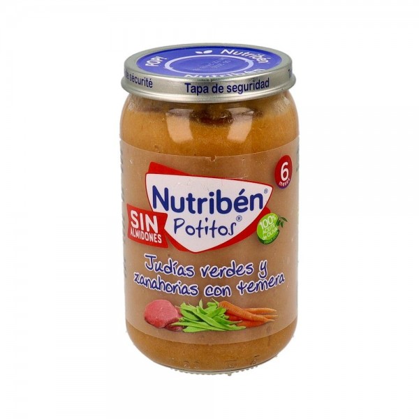 Nutriben Ternera Judias Verdes Zanahoria 235 G