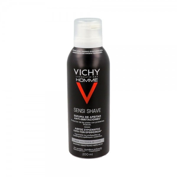 Vichy Homme Mousse Afeitado P/Sensible 200 Ml