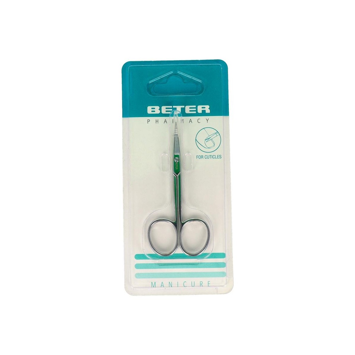 Tijera Beter Piel Curva Inox 24110