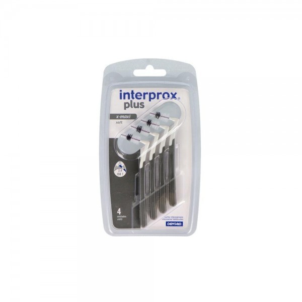 Cepillo Interdental Interprox 2G X- Plus Maxi Angu Negro 4 U