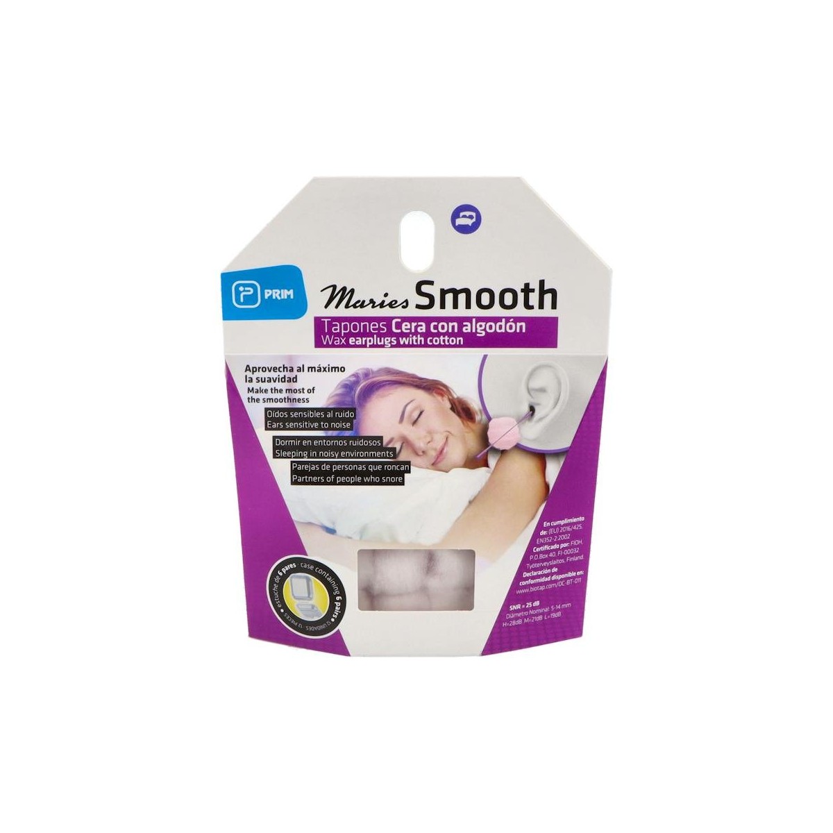 Tapones SMOOTH Cera Antiruidos