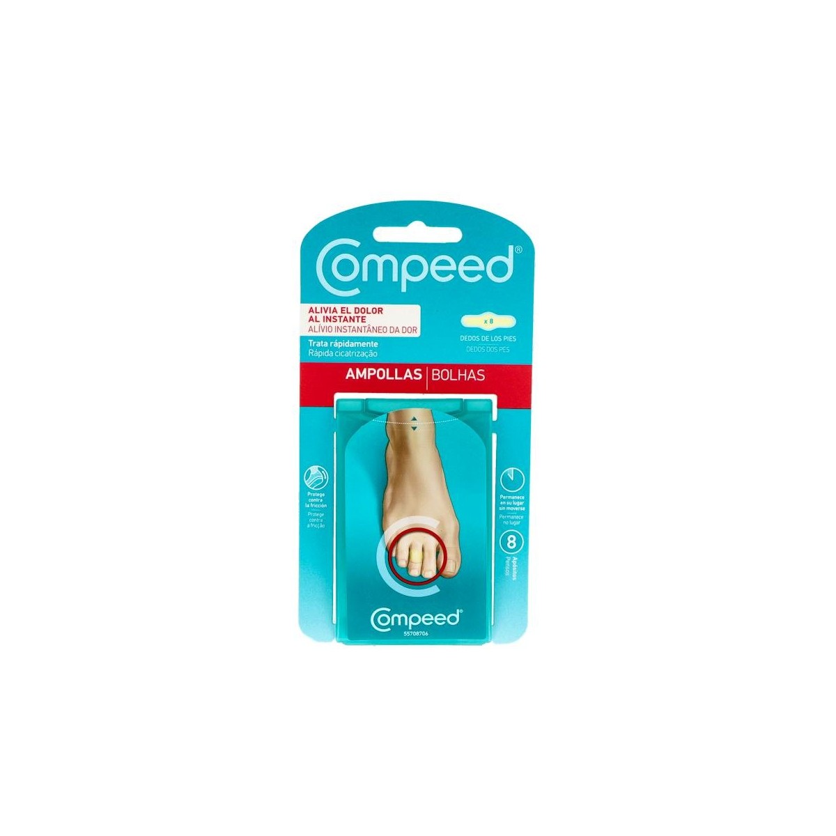 COMPEED Ampollas Dedos Pies 8