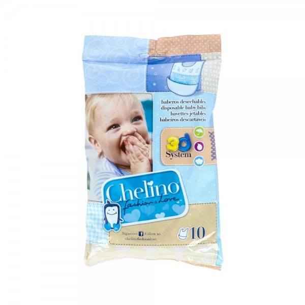 BABERO CHELINO FAHION&LOVE DESECHABLE 10 UN