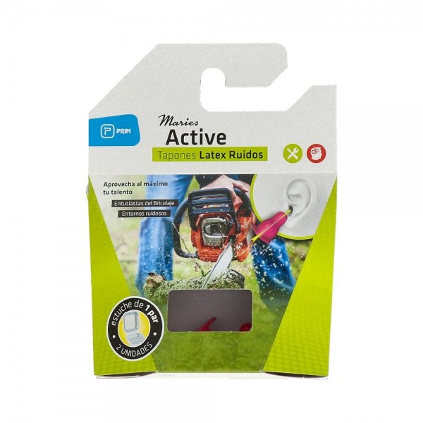 Tapon Oido Latex Maries S/Ruido Prim 2U