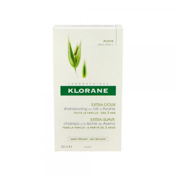 Klorane Champu Avena Leche 200 Ml