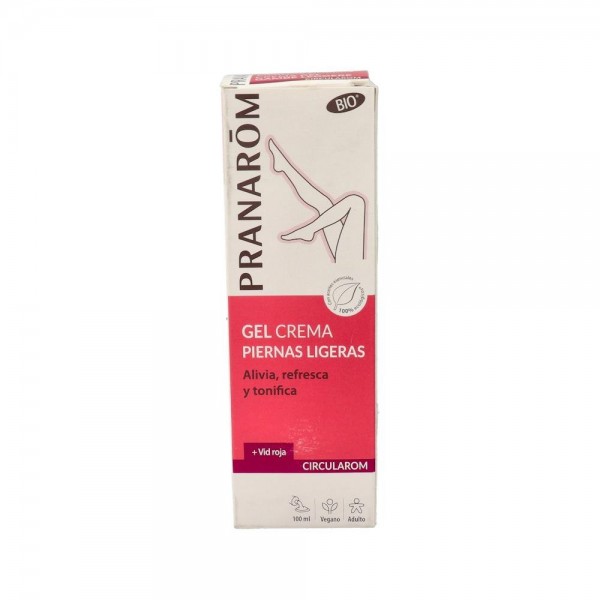 Pranarom Circularom Gel Crema Piernas Ligeras Bio 100 Ml