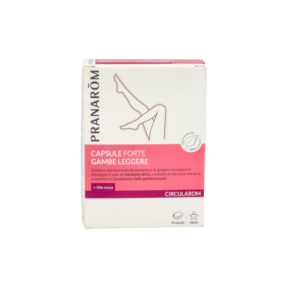 Pranarom Circularom Caps Forte Piernas Lig 30 Caps