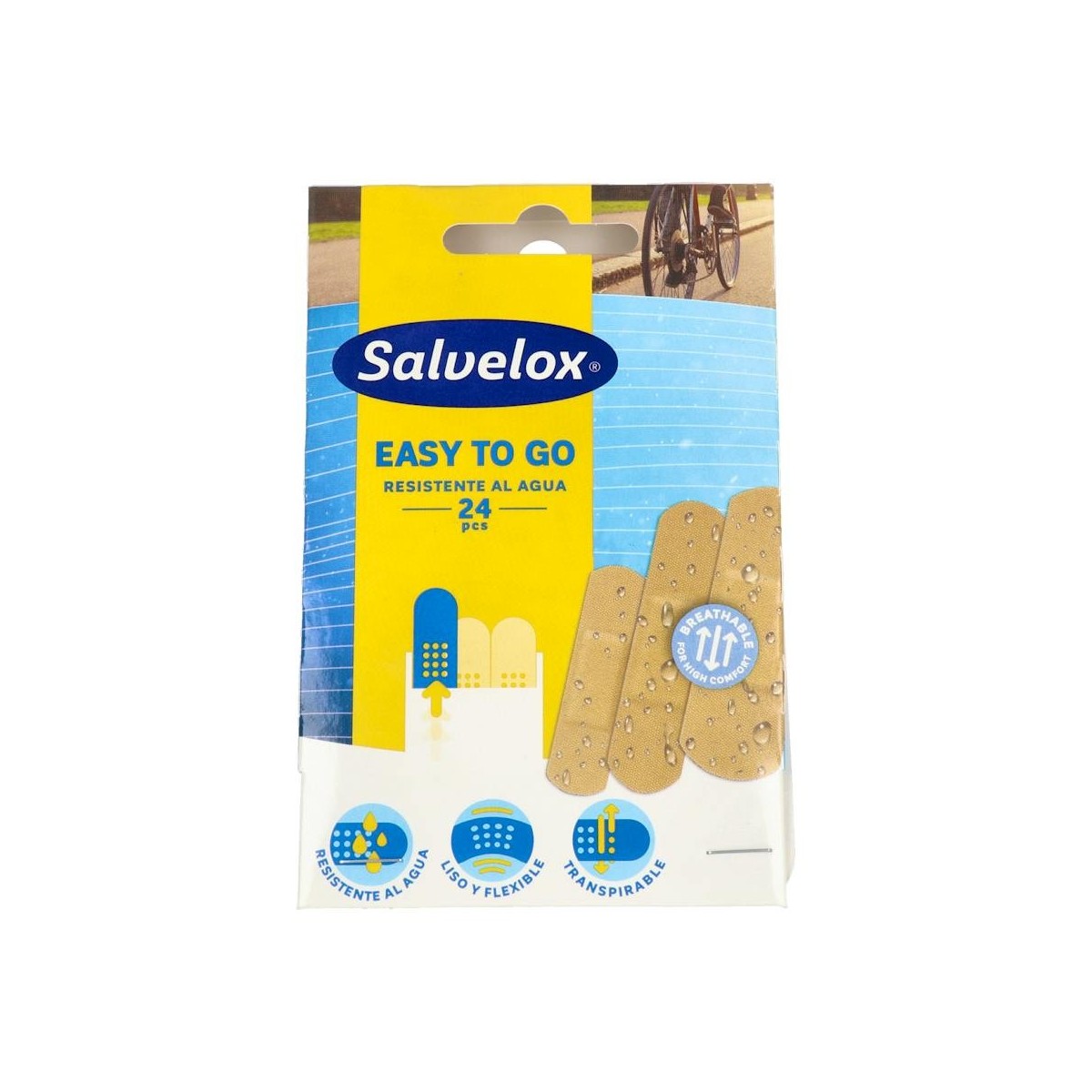 Tiritas Salvelox Easy To Go 24 U