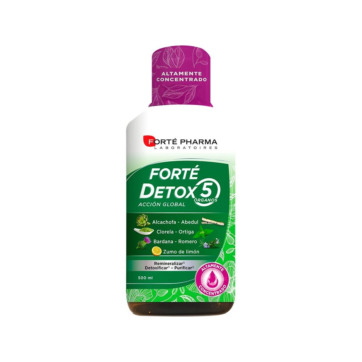 Forté Detox 5 Órganos 500 ml