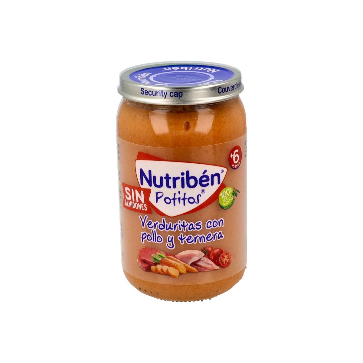 Nutriben Potito Pollo Ternera Verduritas 235 G...