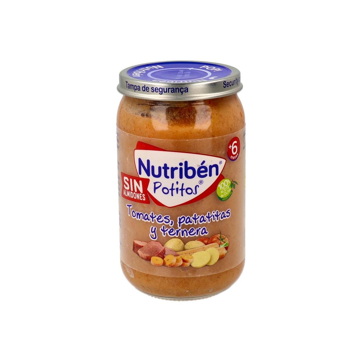Nutriben Ternera Patatas Y Zanahoria 235 G