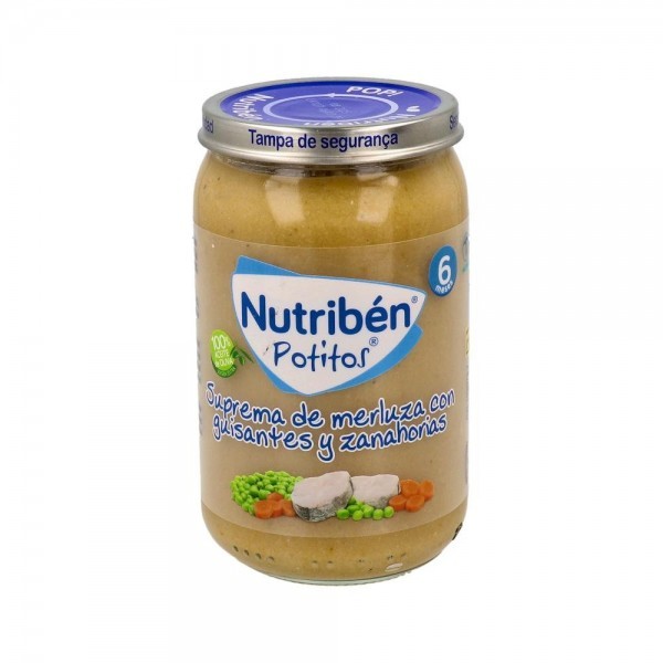 Nutriben Suprema Merluza Guisantes Y Zanahorias 235 G