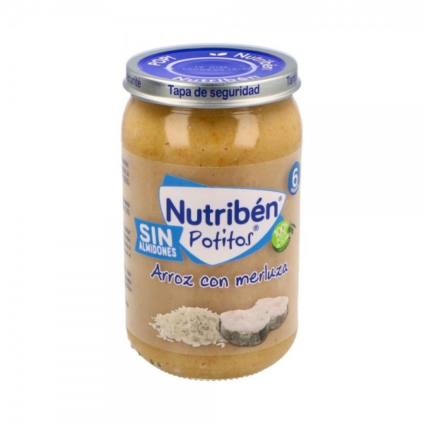 Nutriben Potito Suprema Merluza Arroz 235 G +6 M