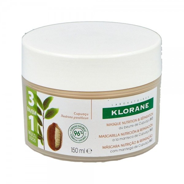 Klorane Mascarilla 3 En 1 Manteca Cupuaçu Bio 150 Ml