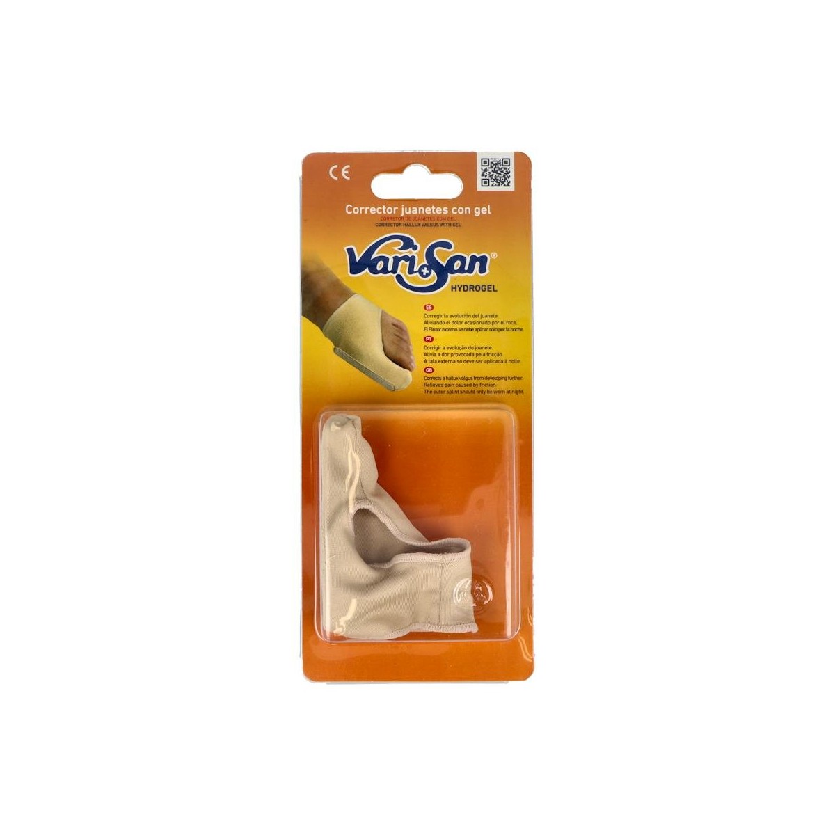 Corrector Juanetes Gel Hydrogel Varisan Peq.