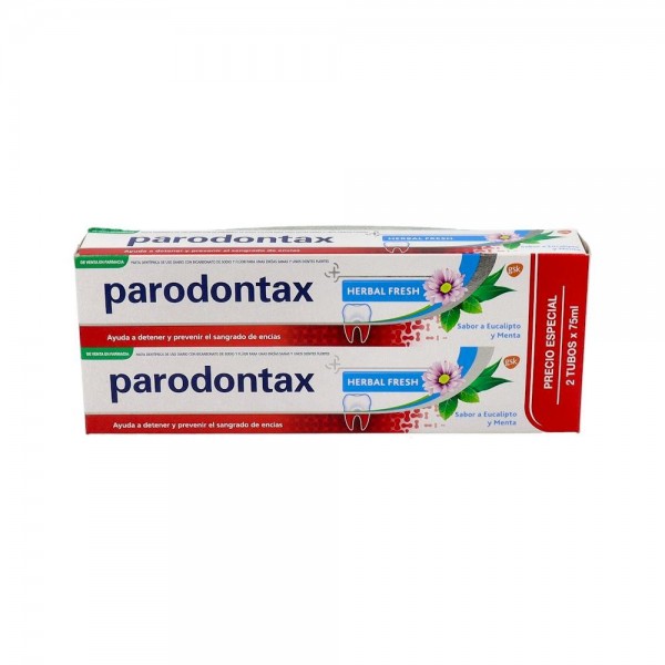 Duplo Parodontax Herbal Extra Fresh 2 X 75Ml
