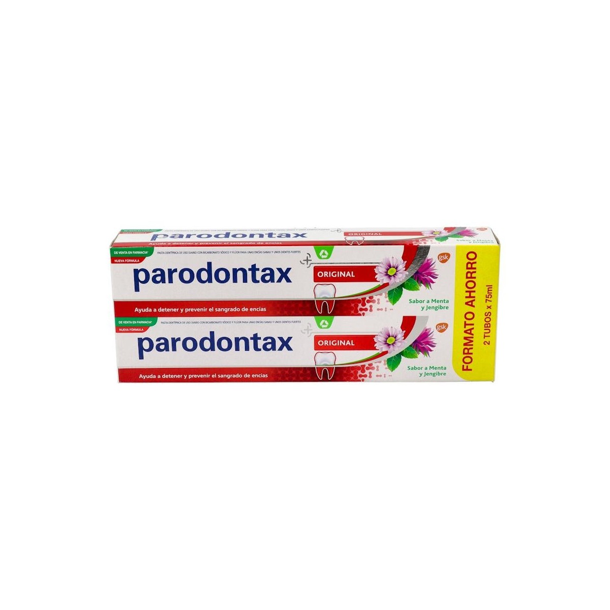 Duplo Parodontax Herbal Original 2 X 75Ml