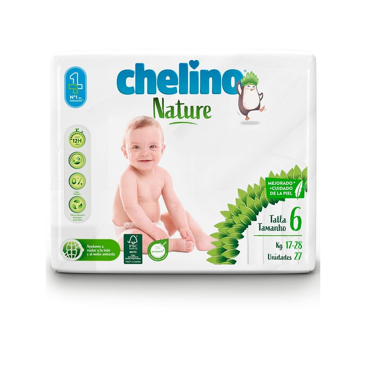 Chelino Nature T-6. De 17 A 28 Kg. Bsa. 27 U.
