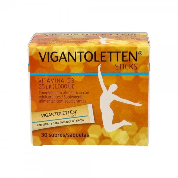Vigantoletten Granul Vit D3 Sticks 30 Sobres