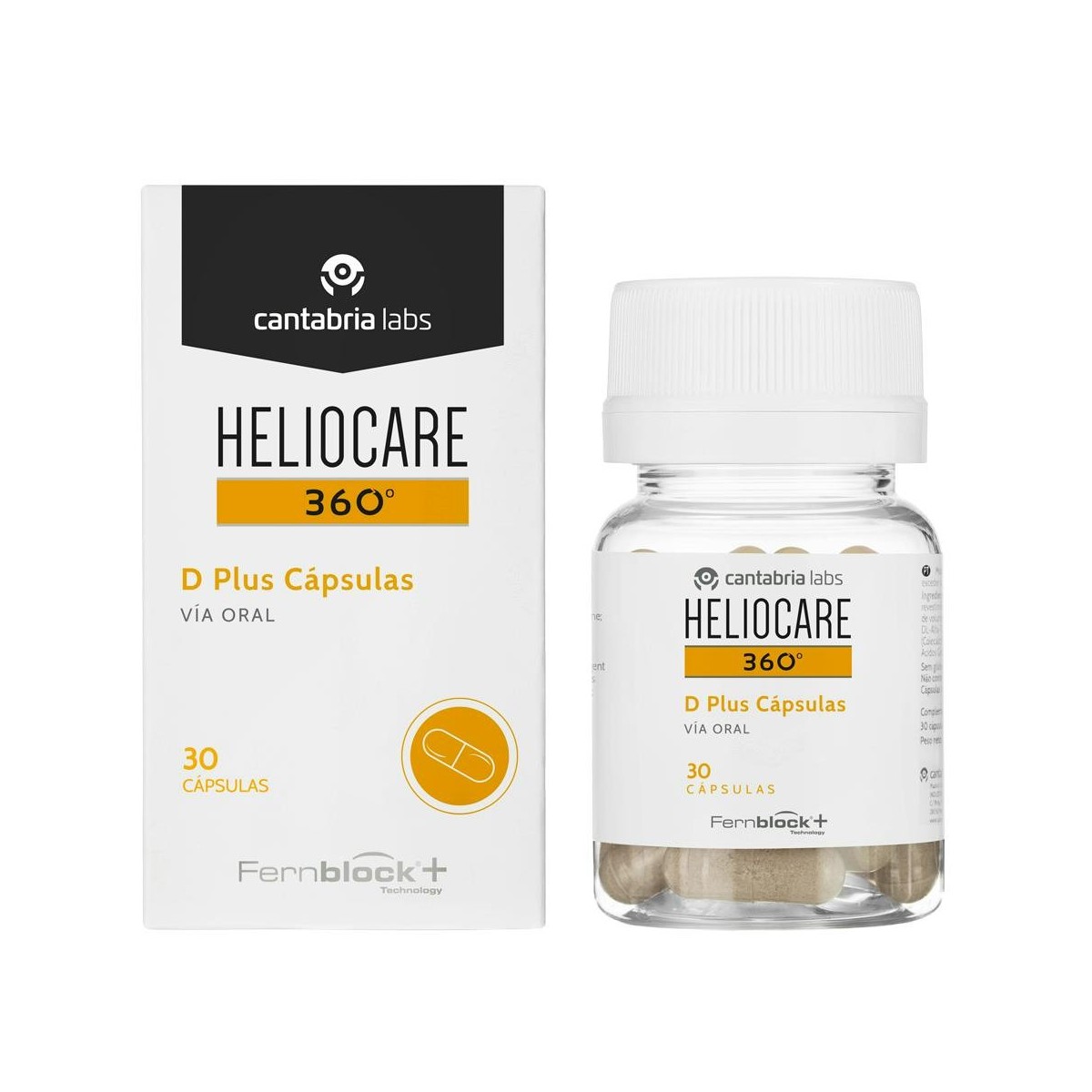 Heliocare 360º D Plus 30 Capsulas
