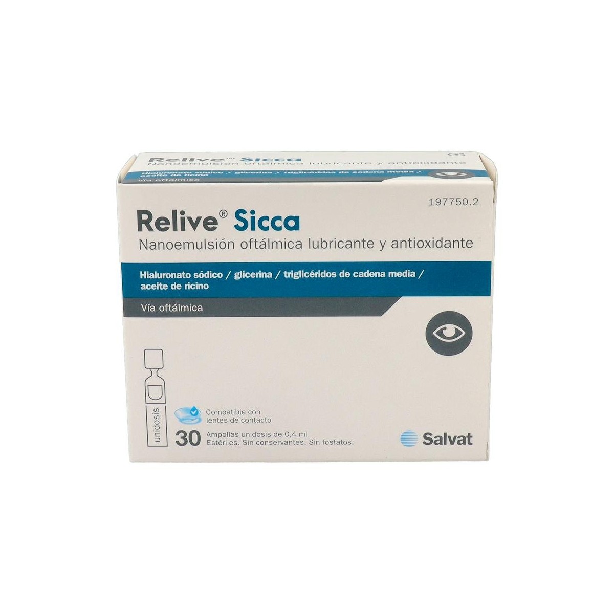 Relive Sicca Salvat 30 Amp Monodosis 0.4 Ml