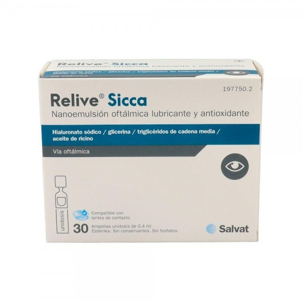 Relive Sicca Salvat 30 Amp Monodosis 0.4 Ml